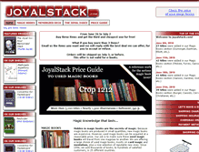 Tablet Screenshot of joyalstack.com